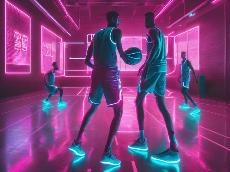 面对文班砍50+60，对热巴砍101分！AI生成：张伯伦在现在NBA打球的样子