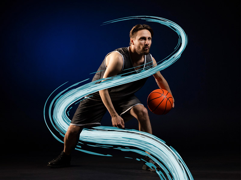 这身材雕刻地太完美了!乔丹当年退役后在健身房打球